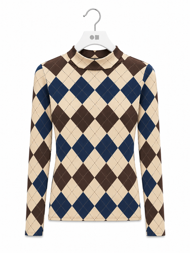 Argyle Mockneck