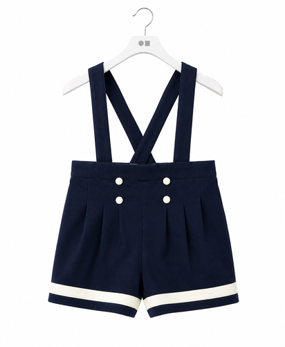 Sailor Suspender Short