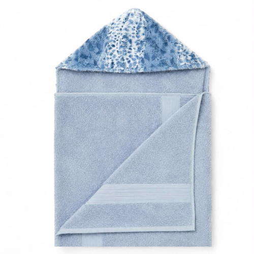 Dusty Blue / Fawn Bluebell Towel