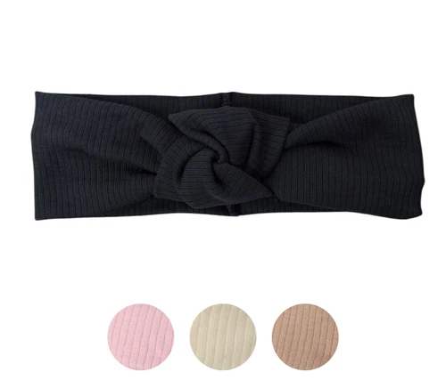 Fine Rib Knit Toddler Headband