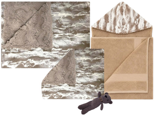 Delore Baby Taupe Jupiter / Taupe Glacier Set