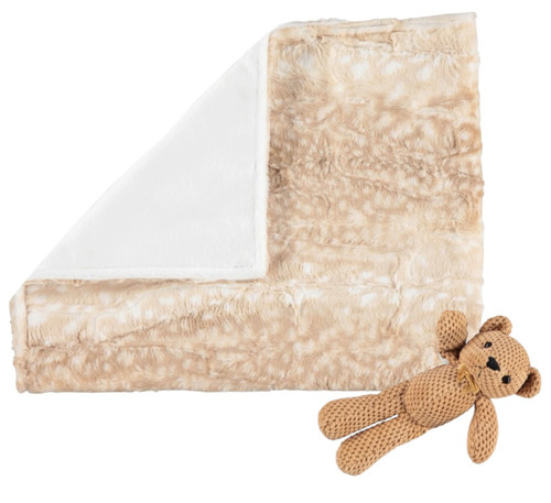 Fawn Safari/Solid Cream Lovey