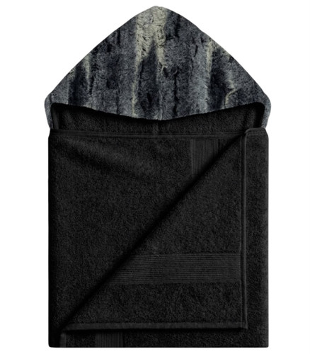 Black / Fox Charcoal Towel