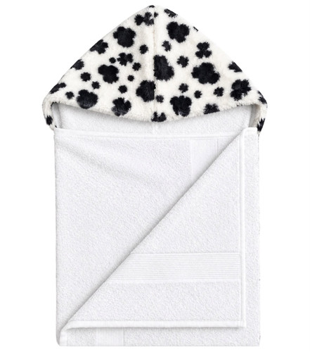White / Dalmation Towel