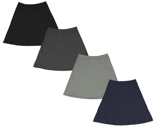 BGDK Womens Cotton A-Line Skirt