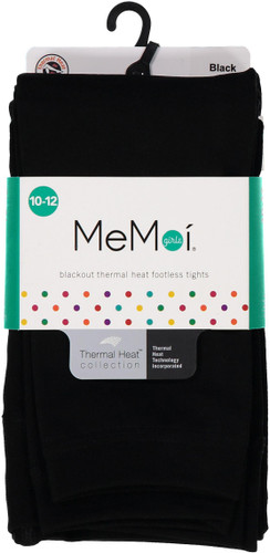 Memoi Girls Blackout Thermal Heat Footless Legging Tights