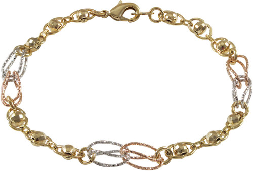 DluxJewels Bracelet - B4138-B-TRI