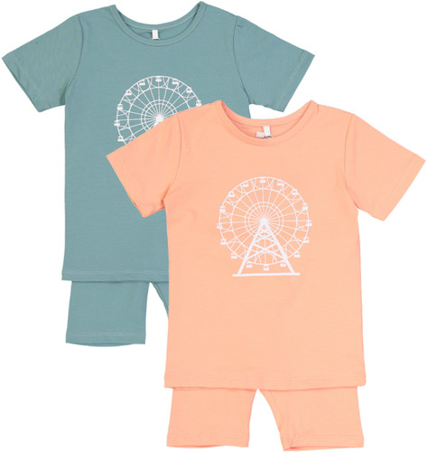 Three Bows Baby Boys Girls Unisex Ferris Wheel Outfit