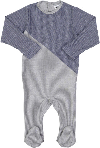 Martino Baby Boys Ribbed Lurex Stretchie - PS05BB