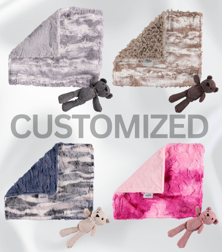 Delore Customized Baby Lovey Blanket