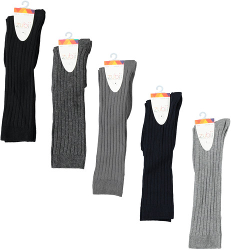 Cotton Ribbed Knee Sock