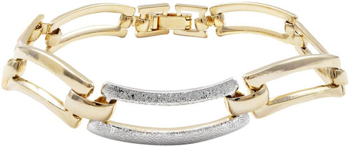 Wave Link Bracelet - B4444-B-TRI