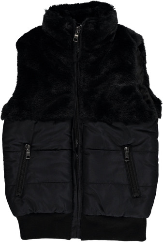 Kids Half Fur Vest