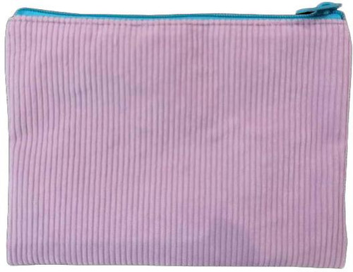 Lavender Corduroy Pencil Case- 810-1335