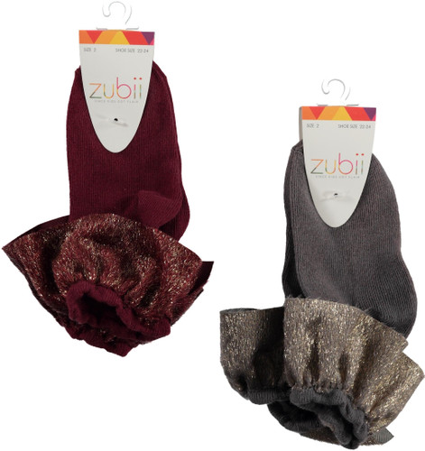 Zubii Girls Ankle Socks - Style 910