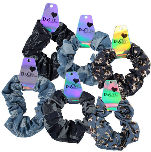 Girls Patterned Scrunchy