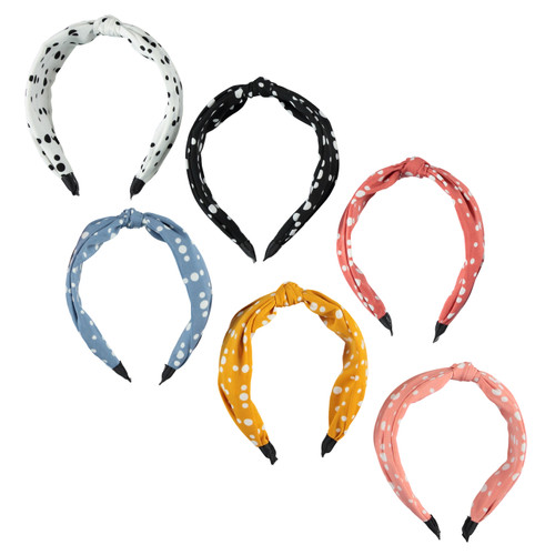 Girls Polka Dot Headband