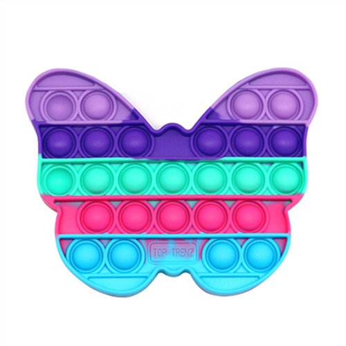 Top Trenz OMG Pop Fidgety - Rainbow Butterfly -POP-BUTTERFLY