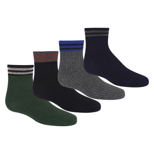 Boys Varsity Stripes Ankle Socks