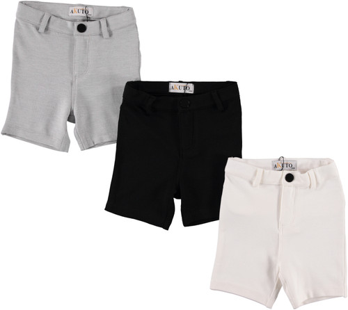 Boys Stretch Dress Shorts