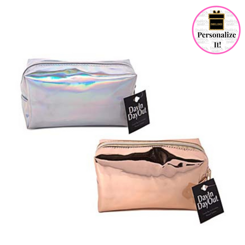 Metallic Cosmetic Bag