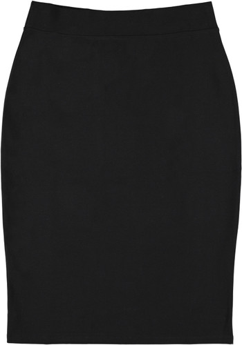 Women's 25 & 27 Inches Ponti Pencil Skirt - BK-5002(A)