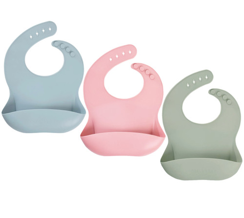 Snuggle Baby Silicone Bib