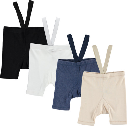 Kids Suspender Shorts