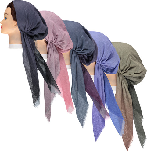 Women's Ombre Pre-tied Headscarf