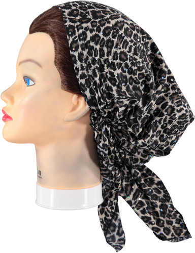 Ettie's Leopard Print Pre-Tied Bandana