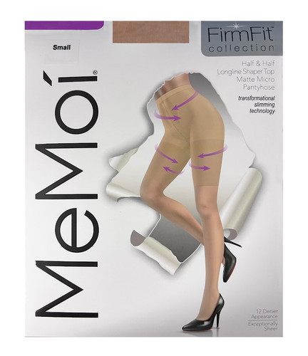 Women's Half & Half 12D Matte Micro Pantyhose