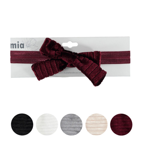 Baby Soft Ribbed Velour Headband