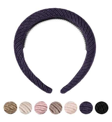 Girls Padded Cozy Corduroy Headband