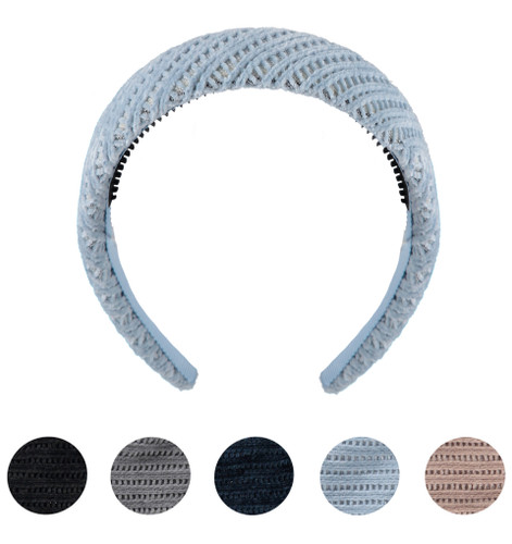 Girls Soft Waffle Weave Headbands