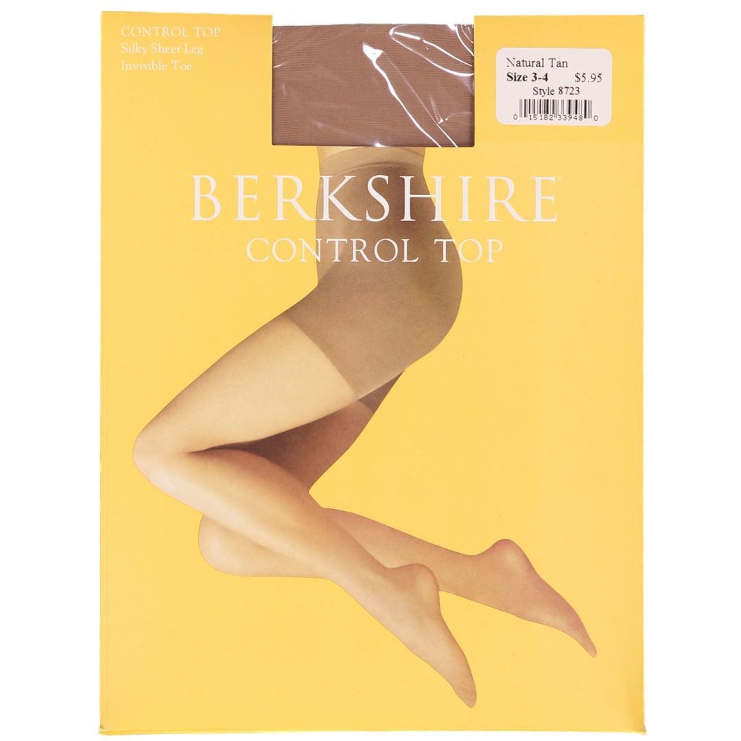 Berkshire Womens Control Top Pantyhose Double Header USA