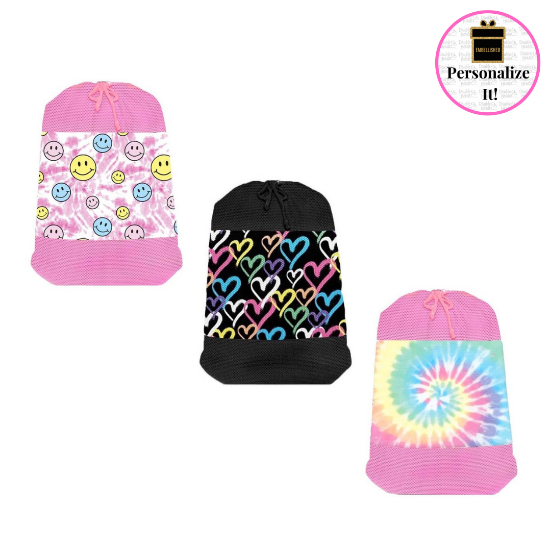 Top Trenz Mesh Laundry Bag Double Header USA