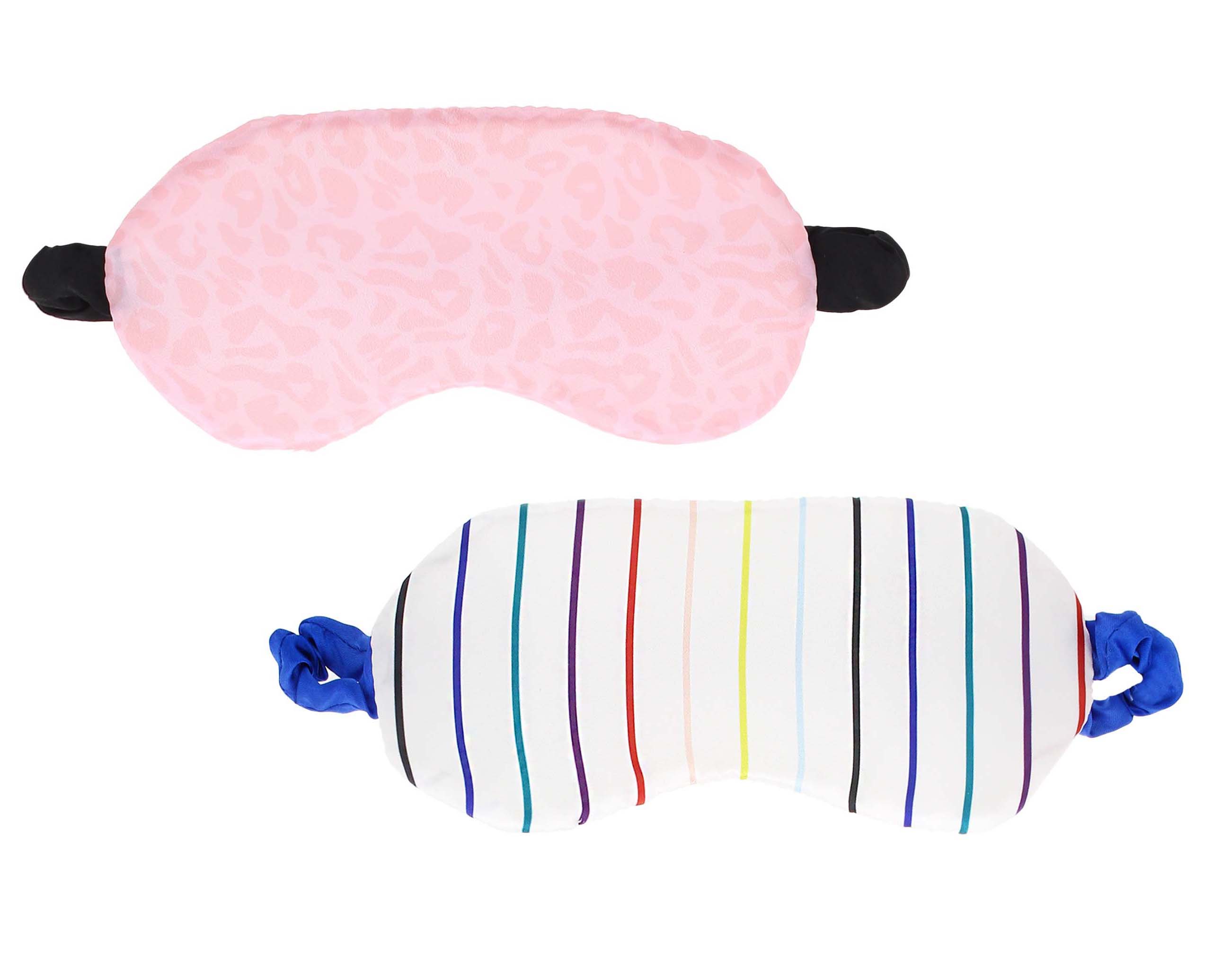 Satin Sleep Mask with Pouch Double Header USA