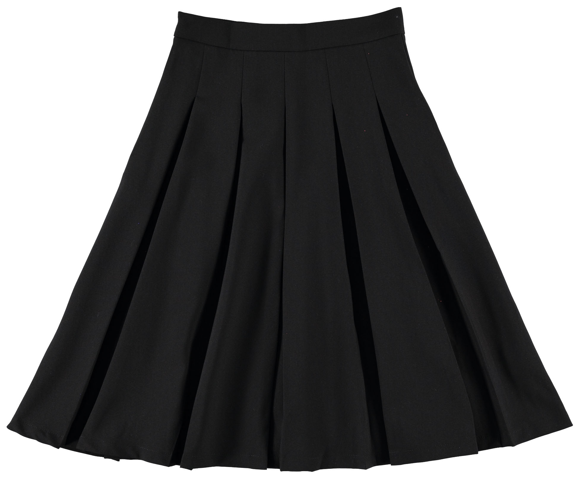 Women's 25/29 Inches Box Pleated Skirt - Double Header USA