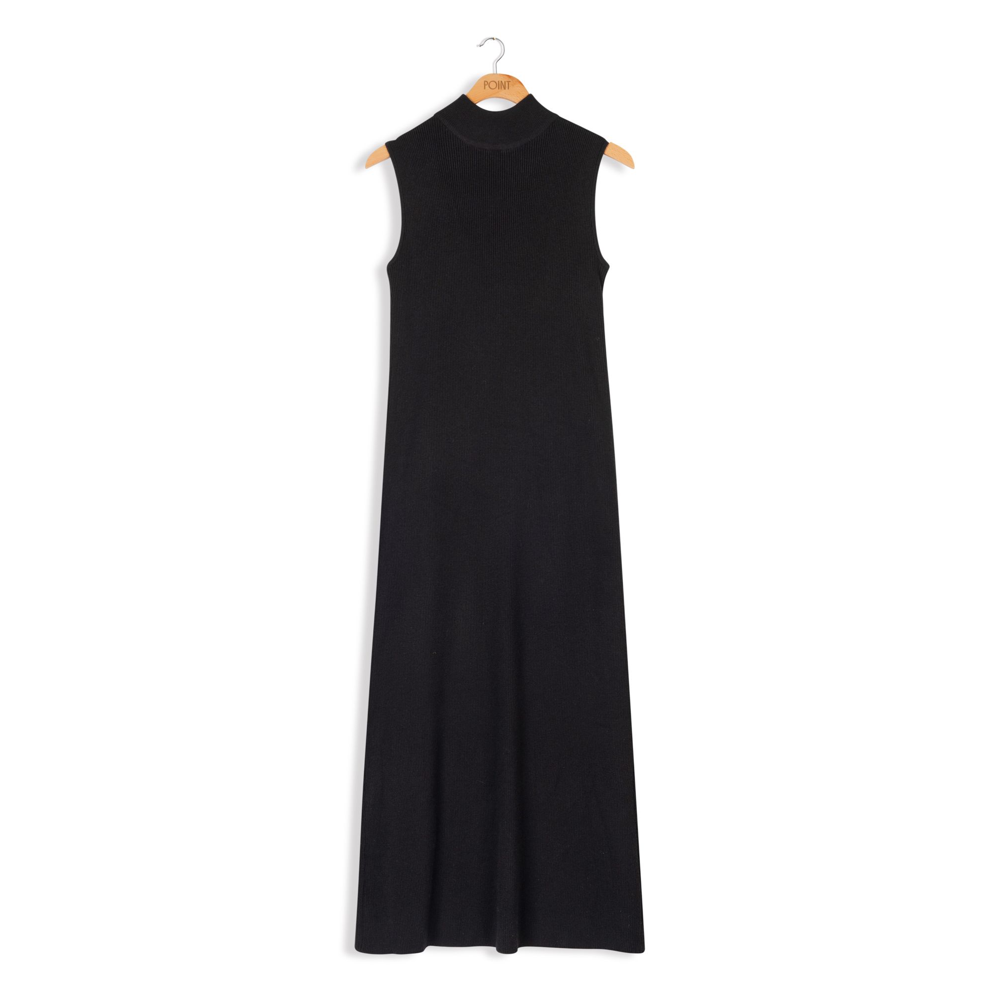 Women's Mock Neck Maxi Dress - Double Header USA