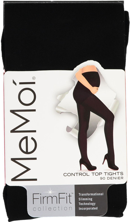 MeMoi Maternity Opaque Heather Tights Pregnancy Support Hose 