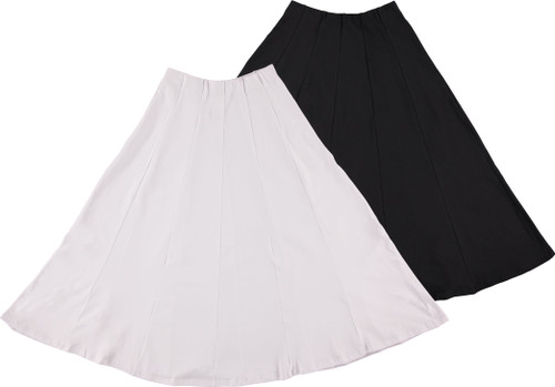 Women/Teen 29 & 32 Inches Cotton Panel Skirt - Double Header USA