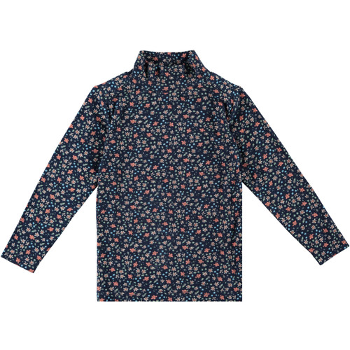 Girls Modal Mock-Neck Top - Double Header USA