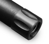 Thread Protector 1/2-36 .712″ OD | Black Fluted | .630" Long