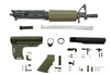 PSA 10.5" Carbine-Length 5.56 NATO 1/7" Phosphate Classic MFT Battlelink Pistol Kit, Olive Drab Green