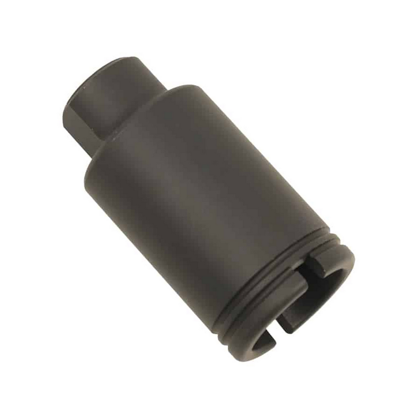 AR-15 MICRO Slim Line Cone Flash Can 1/2x28 | Black