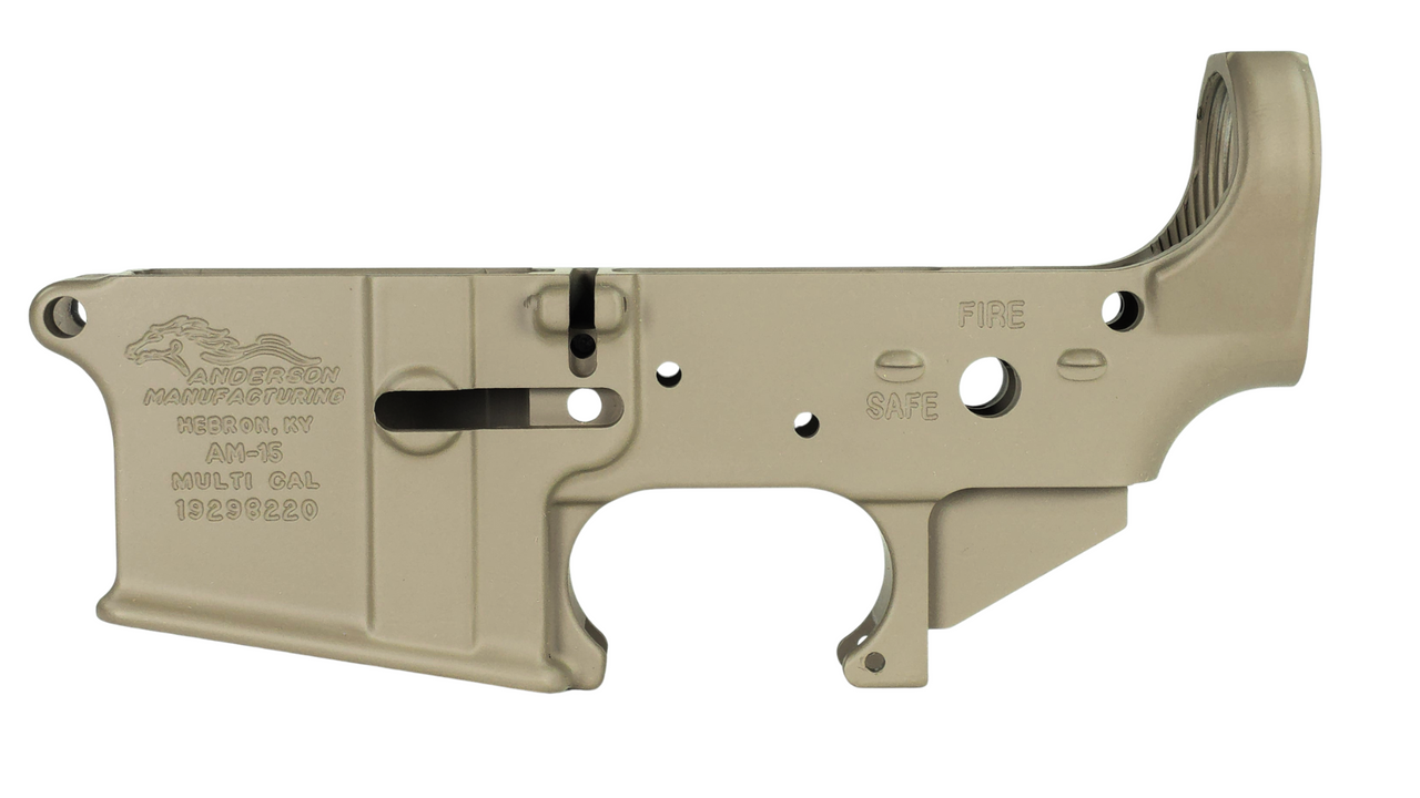* BLEM* Anderson Manufacturing AR-15 Stripped Lower Receiver FDE | AM-15 Flat Dark Earth