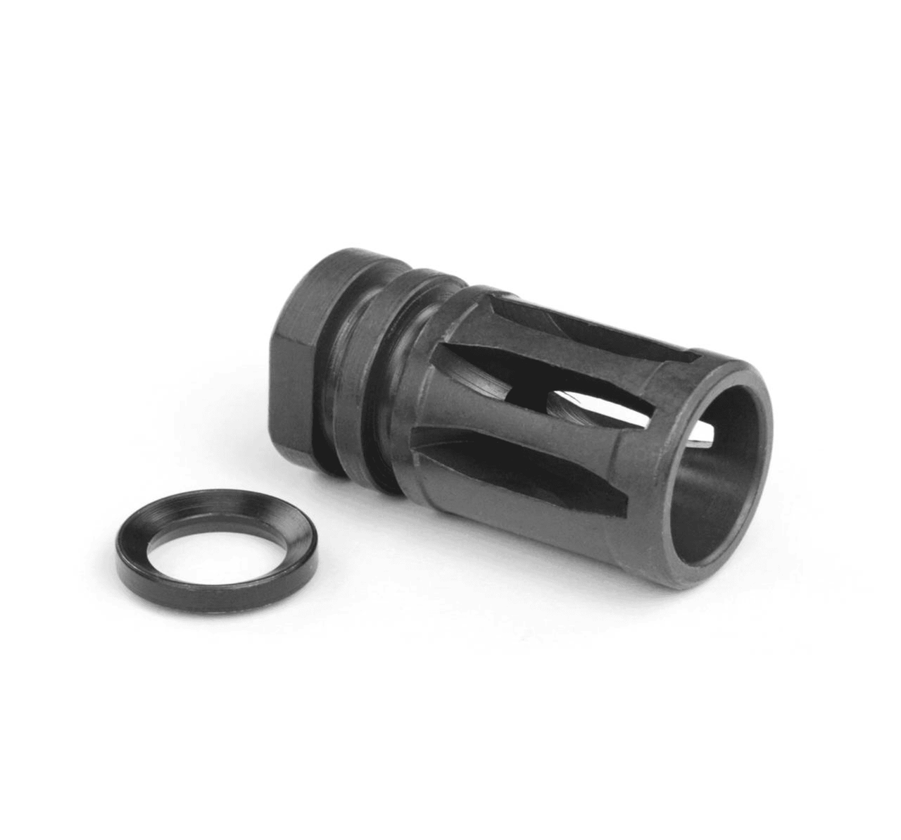 A2 BIRDCAGE Flash Hider 1/2x36 Threads 9mm 350 Legend AR-15