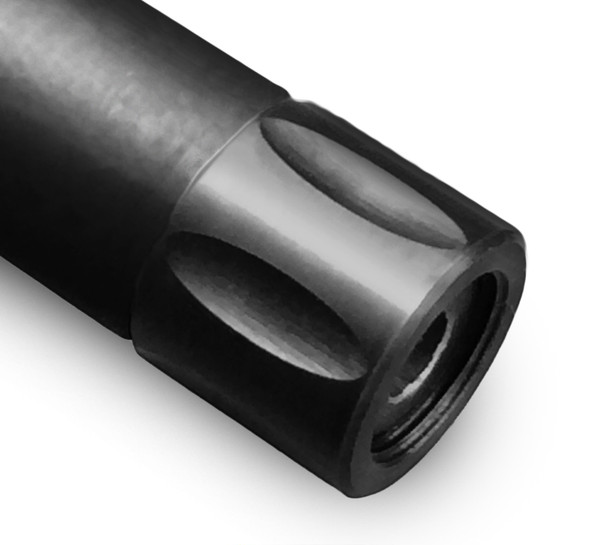 Thread Protector 1/2-36 .712″ OD | Black Fluted | .630" Long