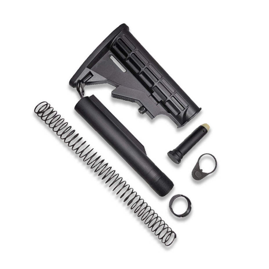 AR-15 Milspec Buffer Tube Kit | M4 Collapsible Stock