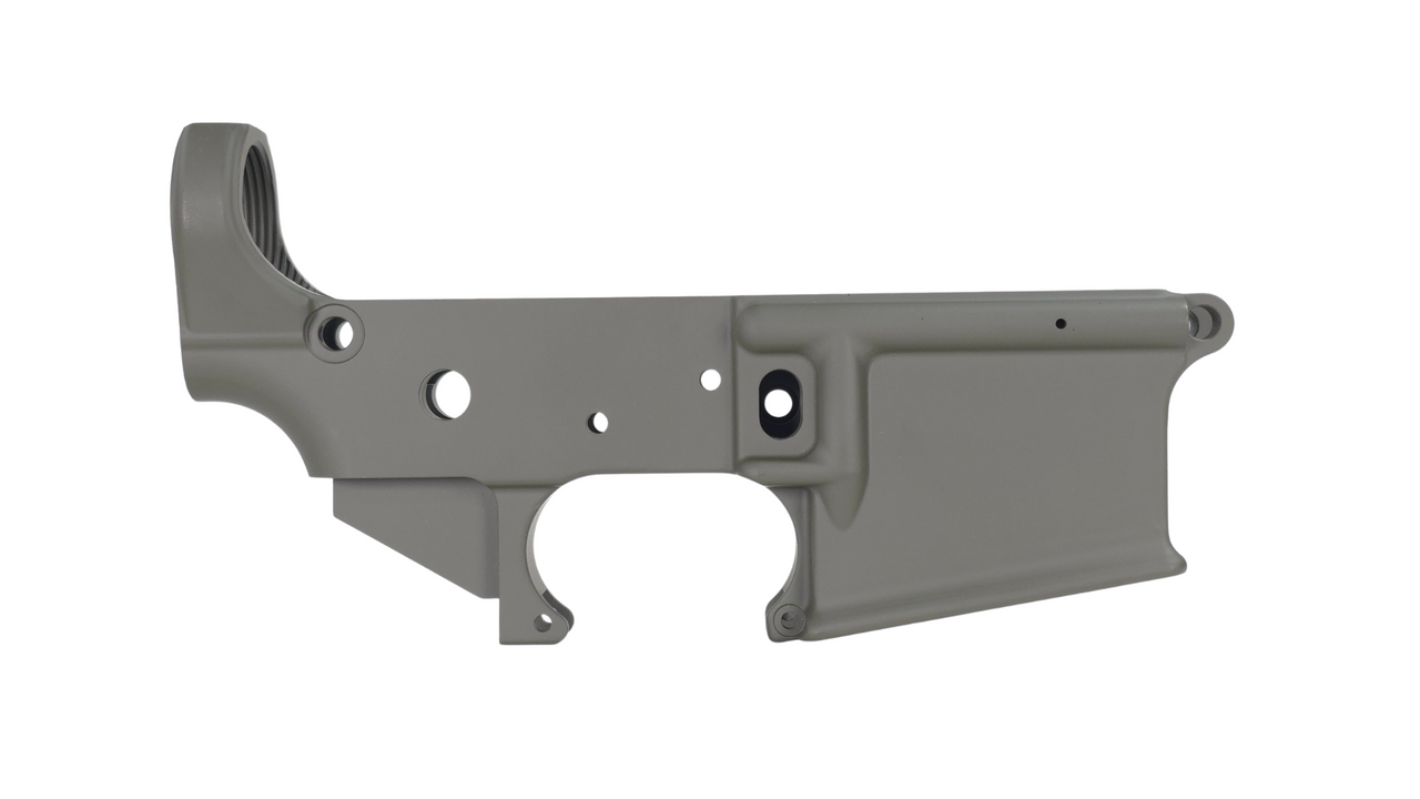 Anderson Manufacturing AR-15 Stripped Lower Receiver | OD Green | AM-15